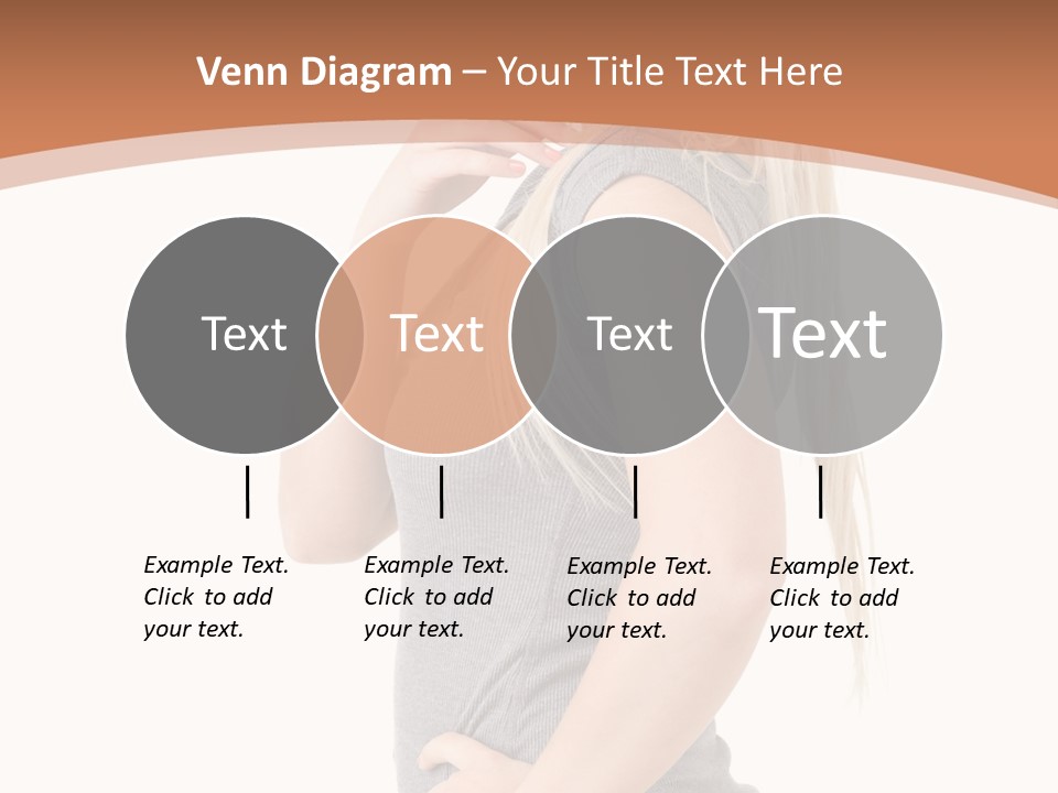 Woman Smiling Natural PowerPoint Template