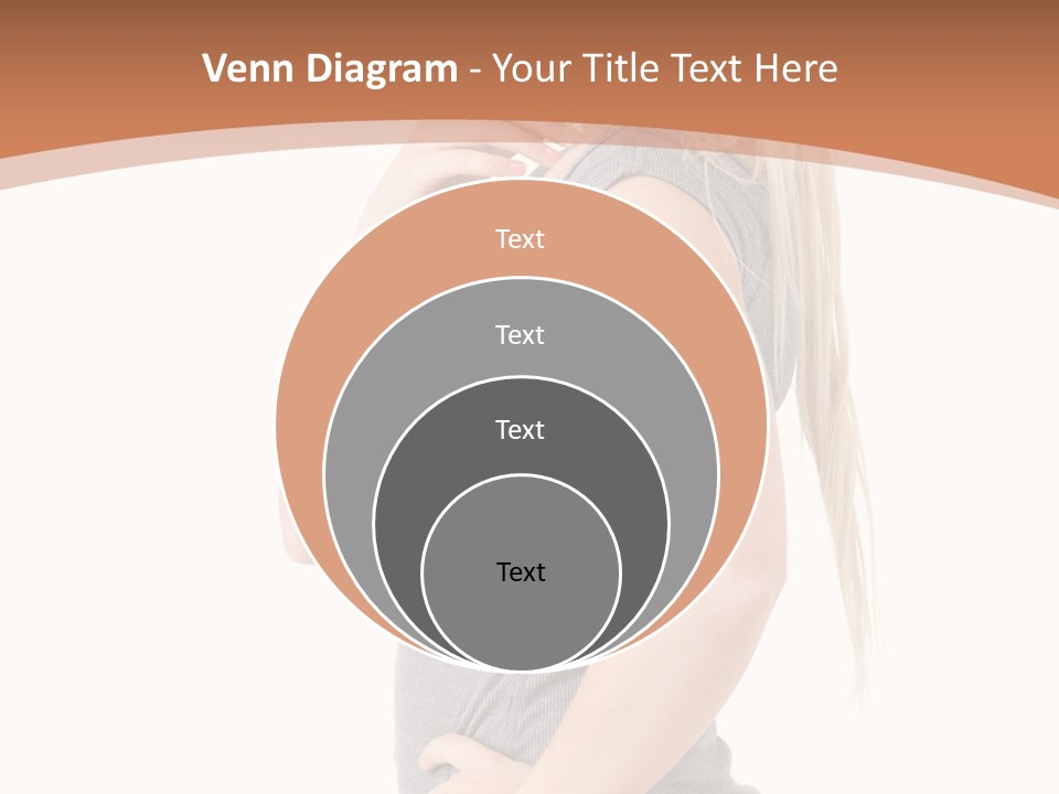 Woman Smiling Natural PowerPoint Template