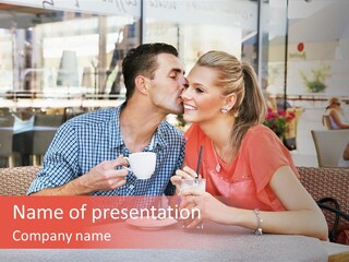 Valentines Style Buildings PowerPoint Template