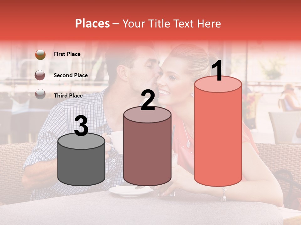 Valentines Style Buildings PowerPoint Template