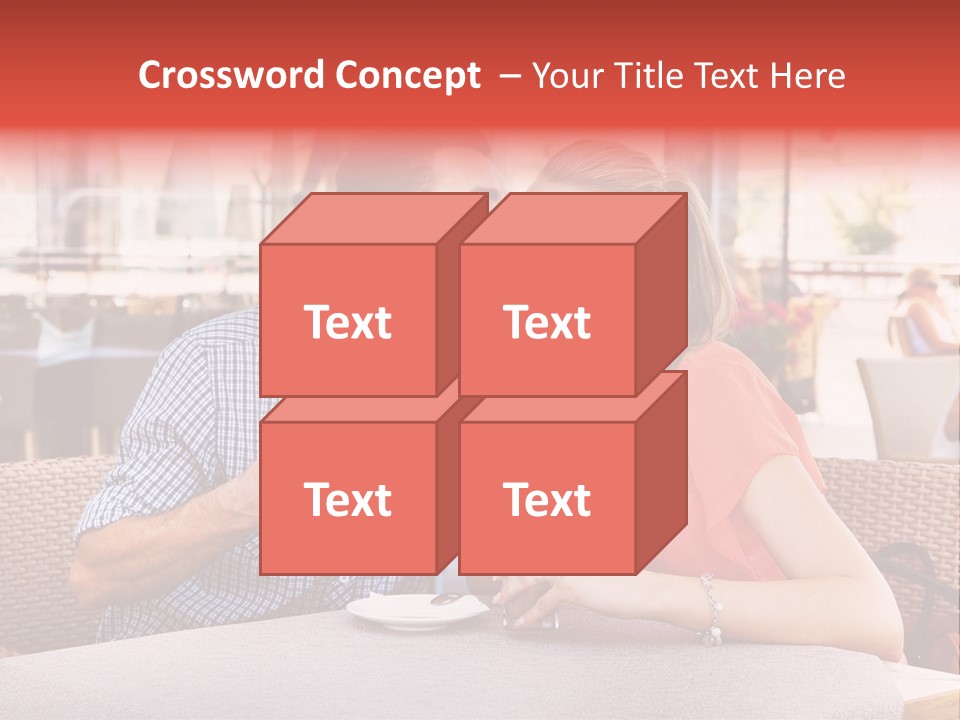 Valentines Style Buildings PowerPoint Template