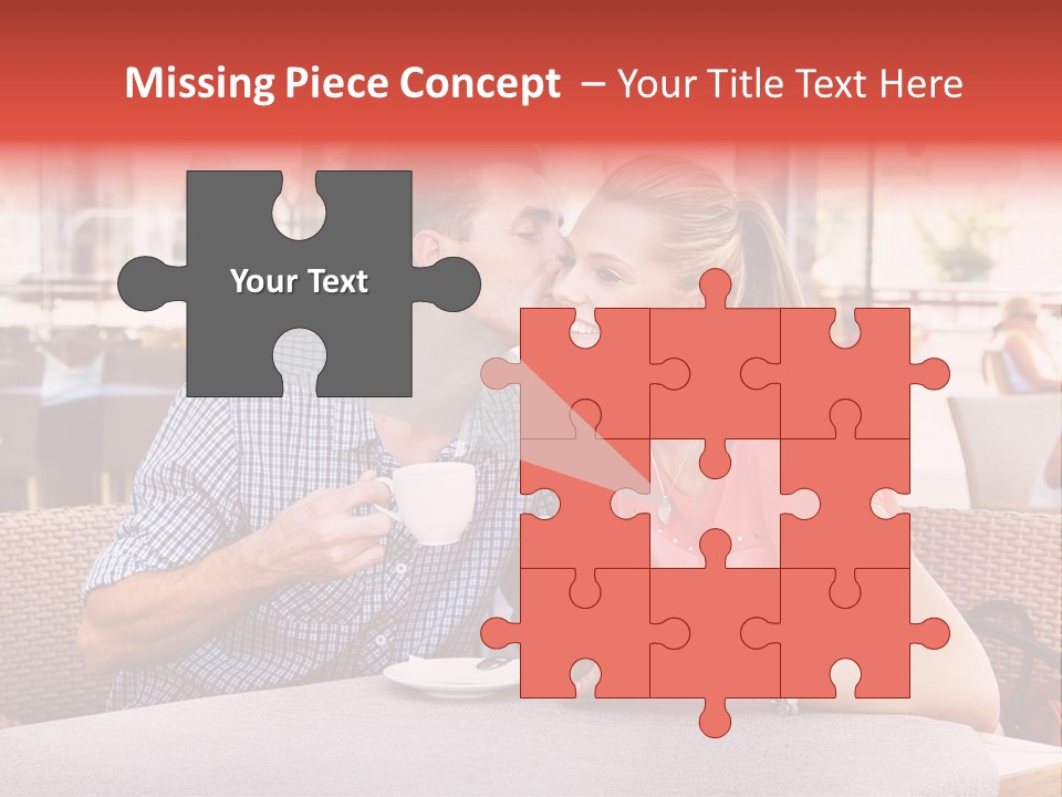 Valentines Style Buildings PowerPoint Template