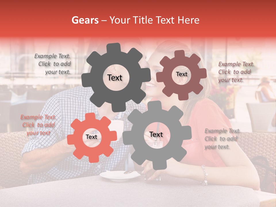 Valentines Style Buildings PowerPoint Template