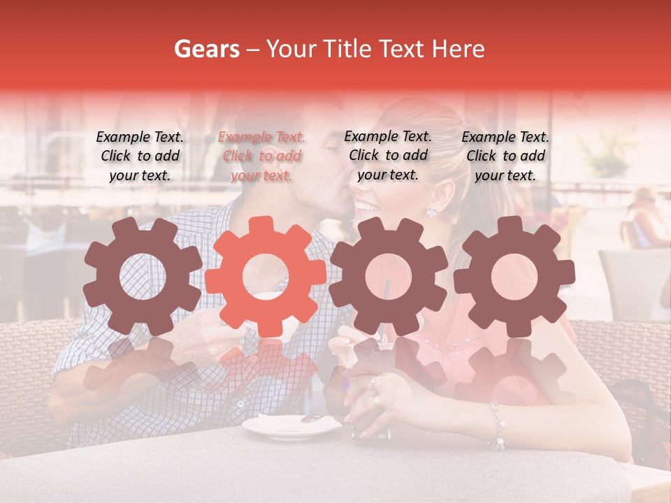 Valentines Style Buildings PowerPoint Template