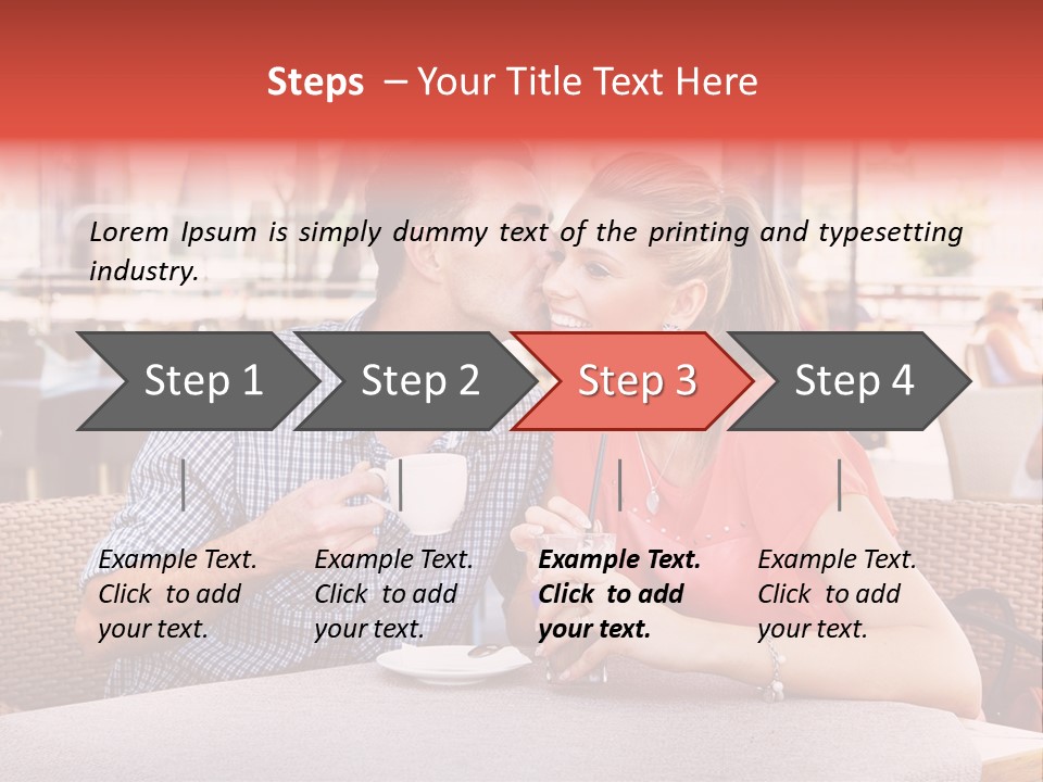 Valentines Style Buildings PowerPoint Template