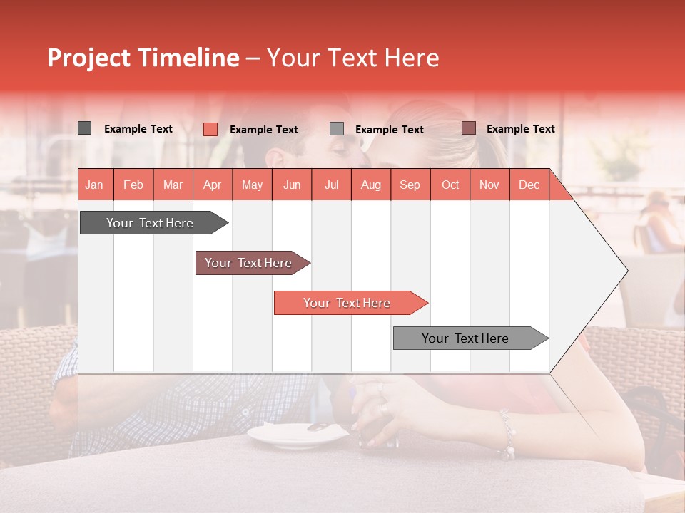 Valentines Style Buildings PowerPoint Template