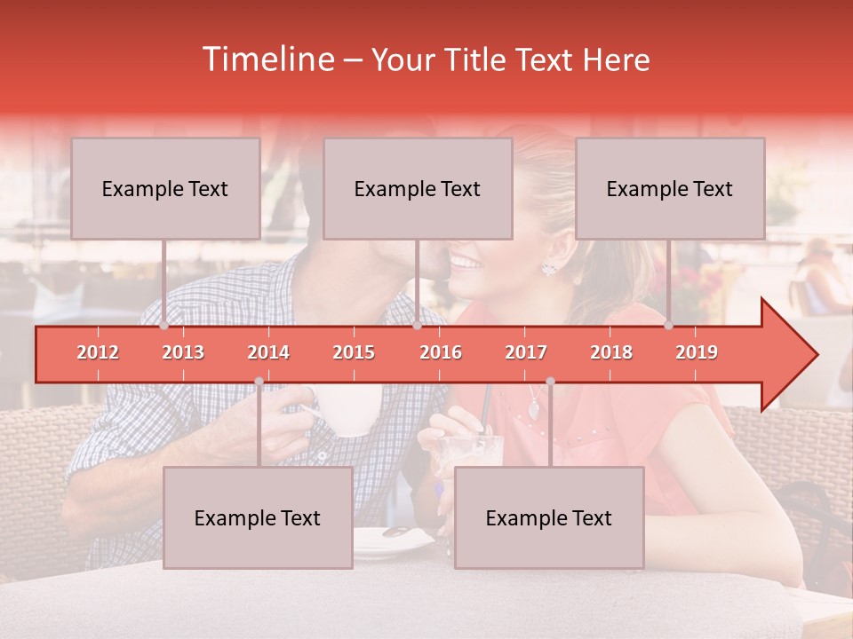 Valentines Style Buildings PowerPoint Template