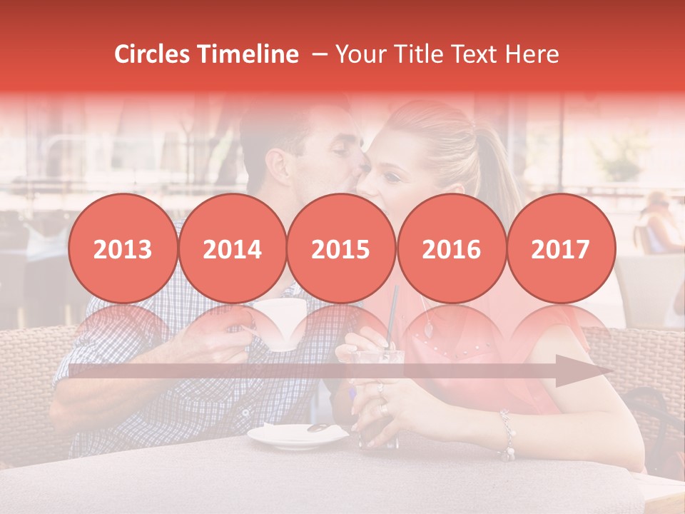 Valentines Style Buildings PowerPoint Template