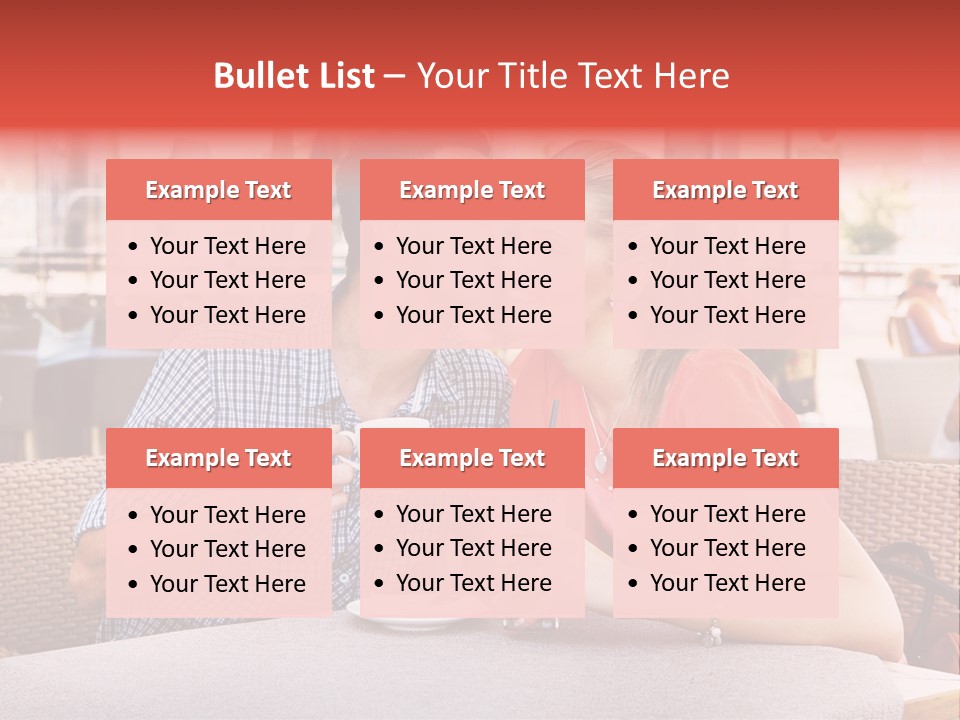 Valentines Style Buildings PowerPoint Template