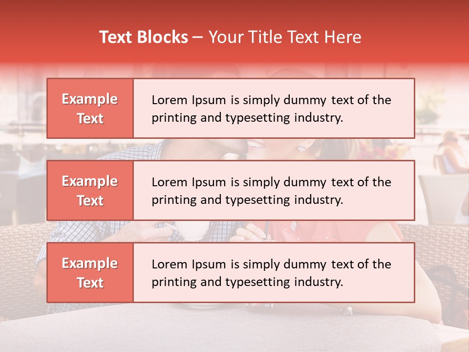 Valentines Style Buildings PowerPoint Template