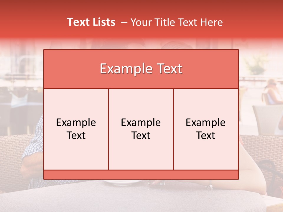 Valentines Style Buildings PowerPoint Template