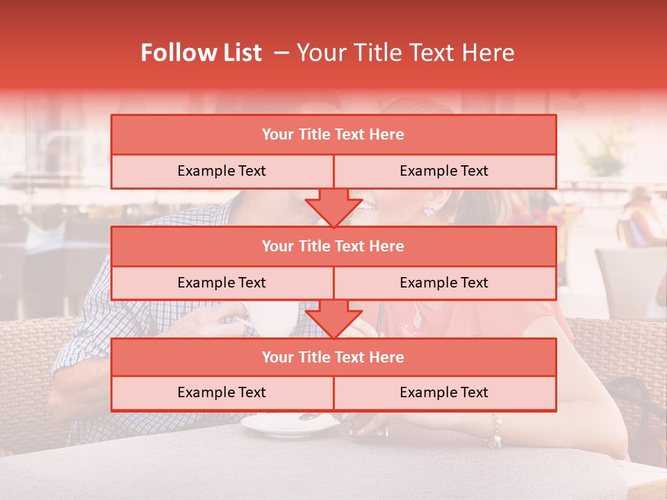 Valentines Style Buildings PowerPoint Template