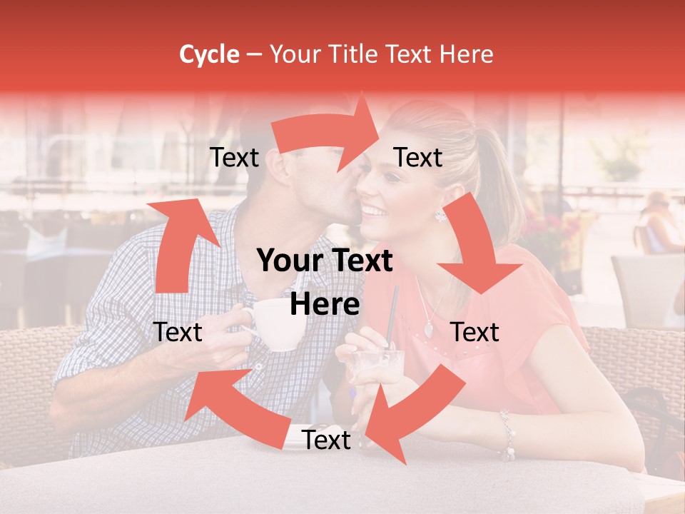 Valentines Style Buildings PowerPoint Template