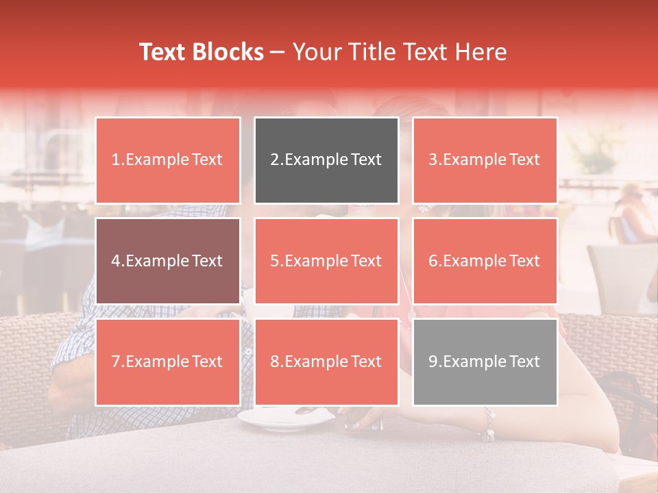 Valentines Style Buildings PowerPoint Template