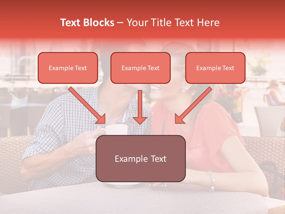 Valentines Style Buildings PowerPoint Template
