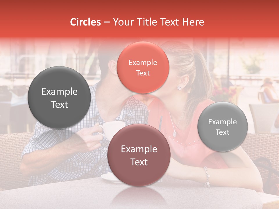 Valentines Style Buildings PowerPoint Template