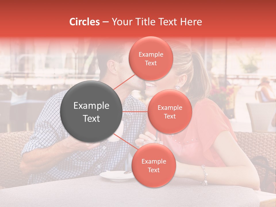 Valentines Style Buildings PowerPoint Template