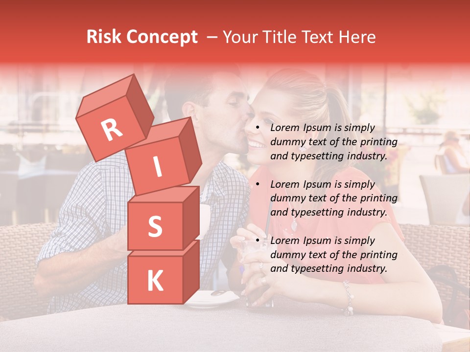 Valentines Style Buildings PowerPoint Template