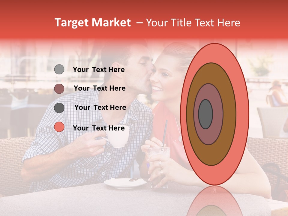 Valentines Style Buildings PowerPoint Template