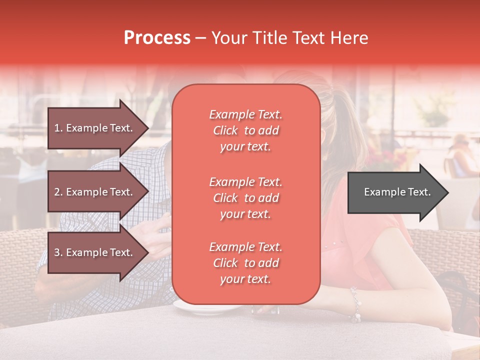 Valentines Style Buildings PowerPoint Template