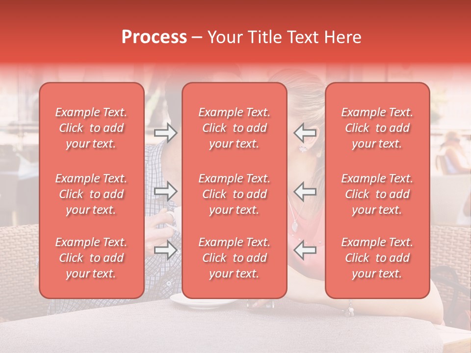 Valentines Style Buildings PowerPoint Template