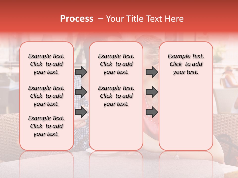 Valentines Style Buildings PowerPoint Template