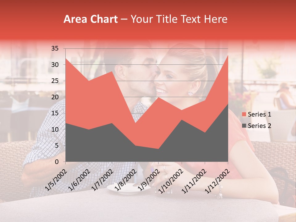 Valentines Style Buildings PowerPoint Template