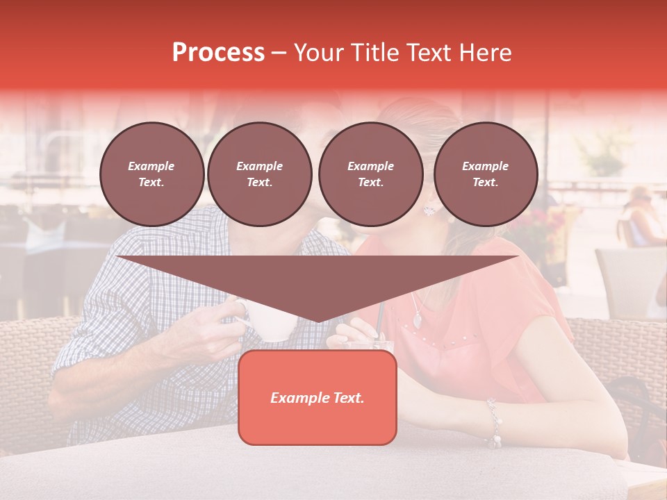 Valentines Style Buildings PowerPoint Template