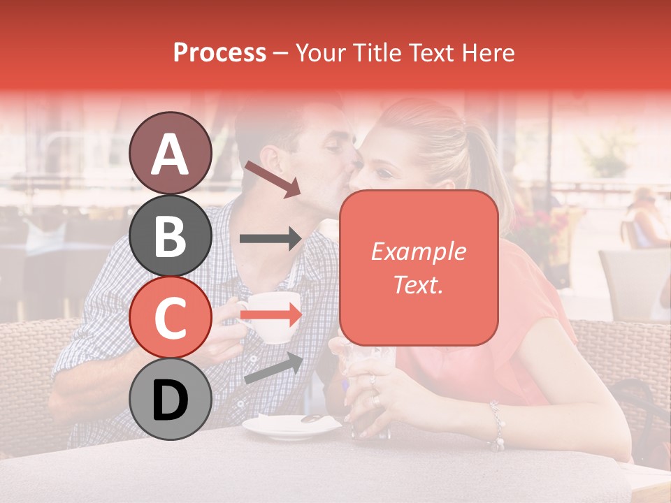 Valentines Style Buildings PowerPoint Template