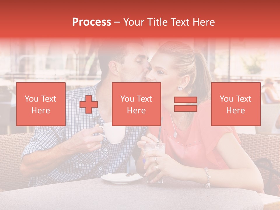 Valentines Style Buildings PowerPoint Template