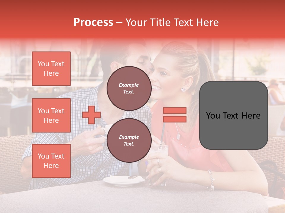 Valentines Style Buildings PowerPoint Template