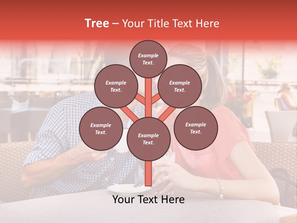 Valentines Style Buildings PowerPoint Template