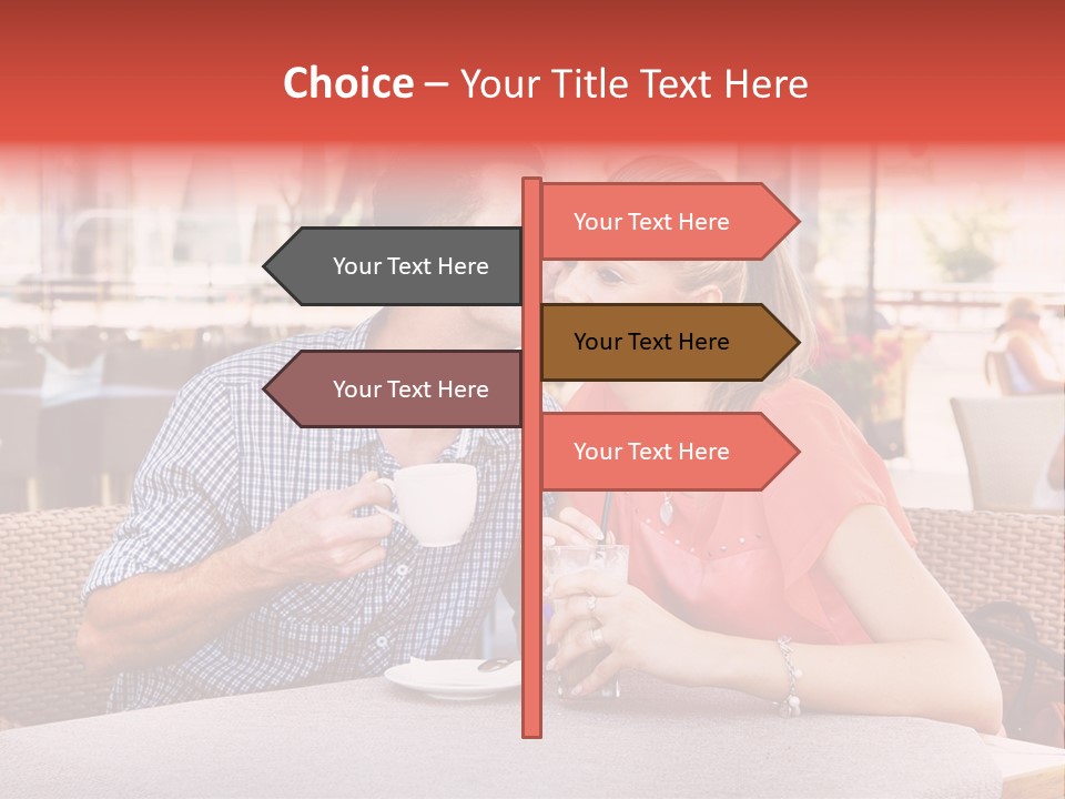 Valentines Style Buildings PowerPoint Template