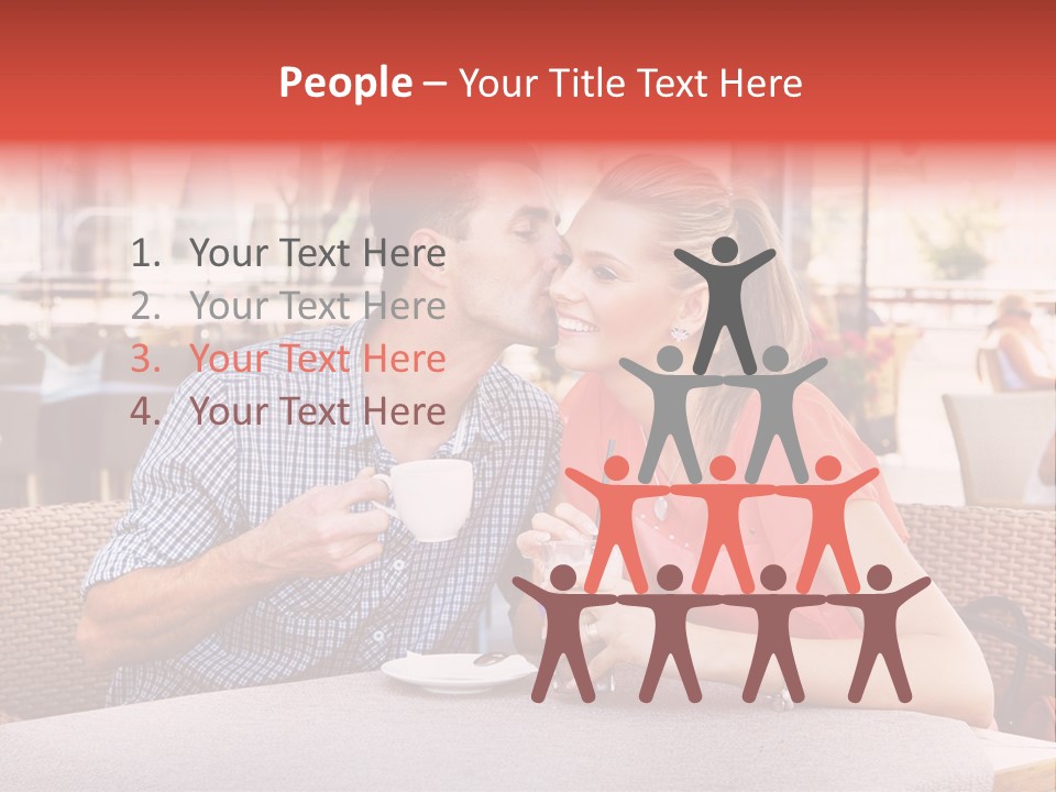 Valentines Style Buildings PowerPoint Template