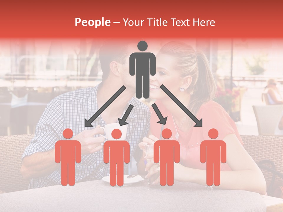 Valentines Style Buildings PowerPoint Template