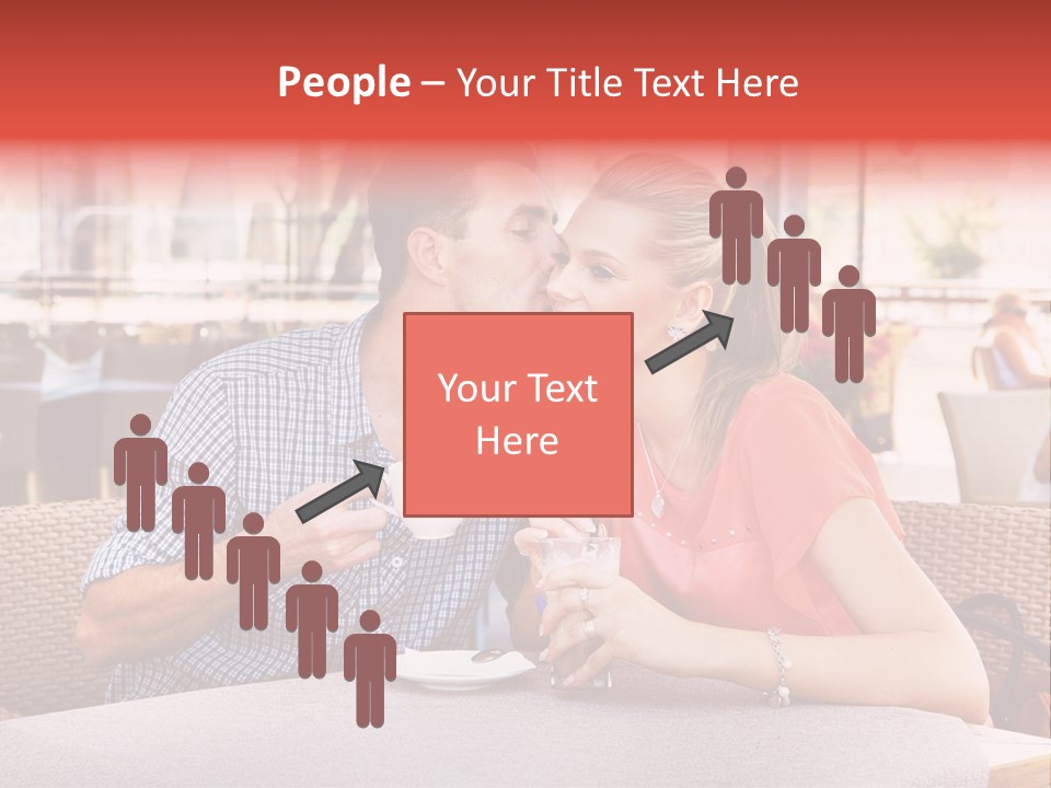 Valentines Style Buildings PowerPoint Template