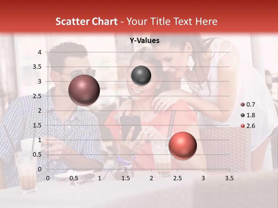 Fun Sunglasses Coffee Bar PowerPoint Template