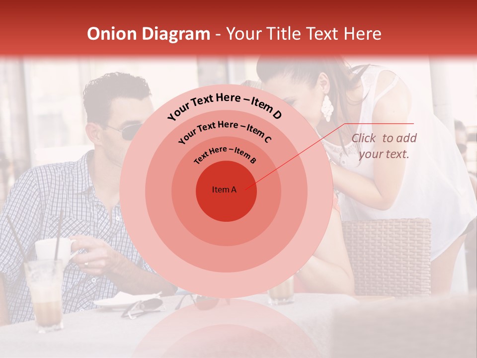 Fun Sunglasses Coffee Bar PowerPoint Template