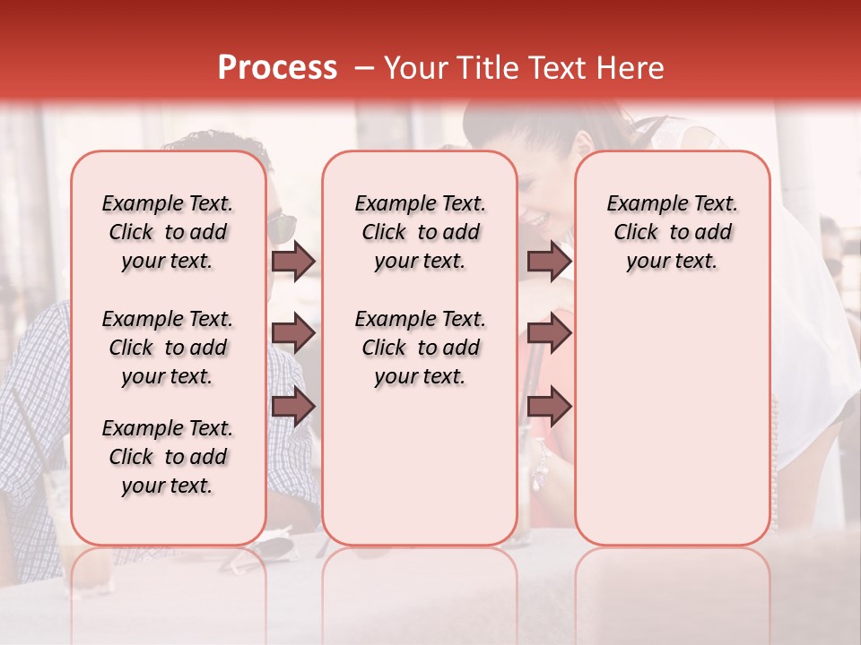 Fun Sunglasses Coffee Bar PowerPoint Template