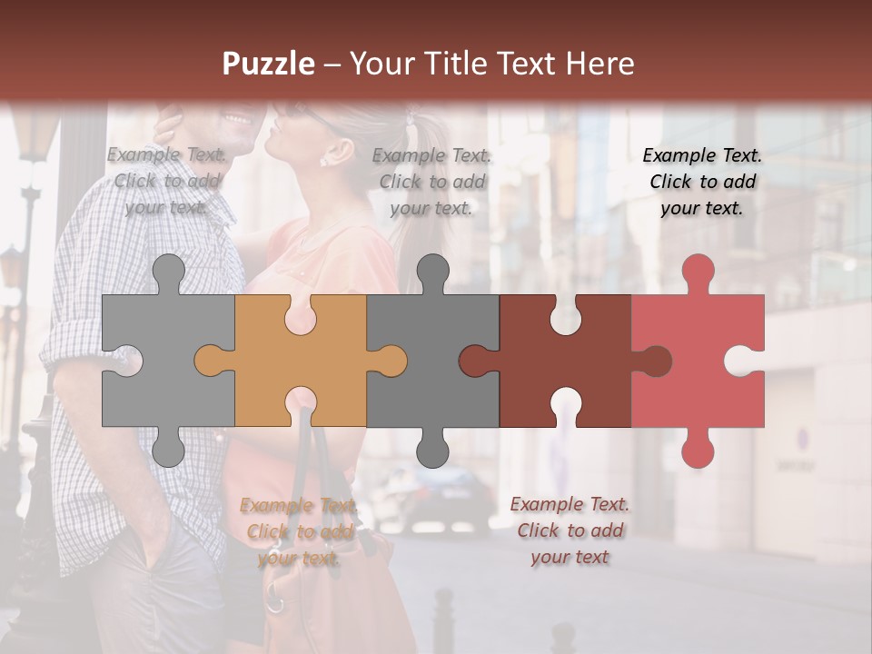 Valentines Love Girlfriend PowerPoint Template