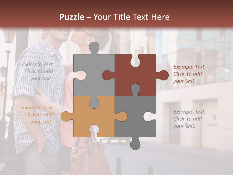 Valentines Love Girlfriend PowerPoint Template