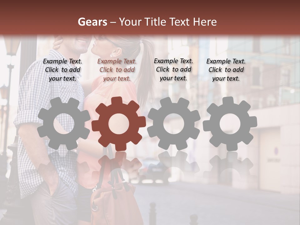 Valentines Love Girlfriend PowerPoint Template