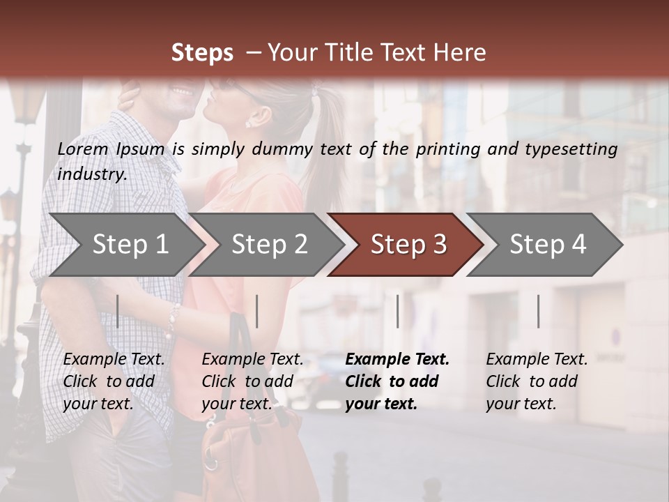 Valentines Love Girlfriend PowerPoint Template