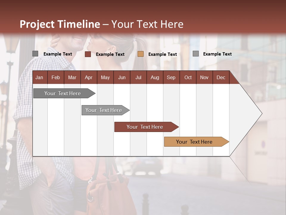 Valentines Love Girlfriend PowerPoint Template