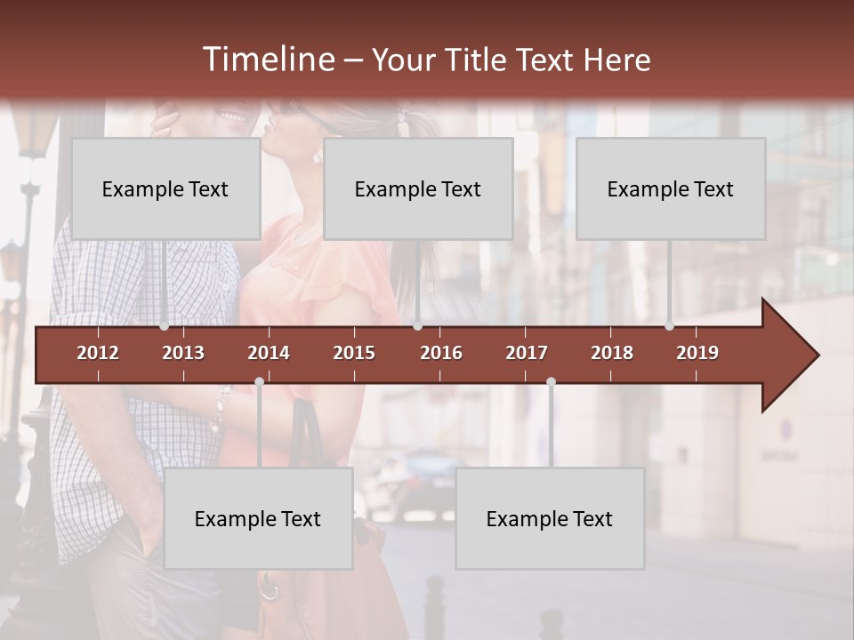 Valentines Love Girlfriend PowerPoint Template