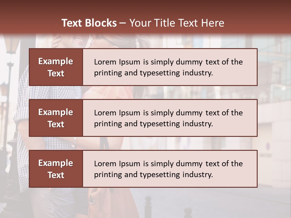 Valentines Love Girlfriend PowerPoint Template