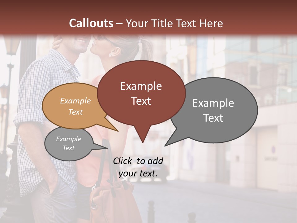 Valentines Love Girlfriend PowerPoint Template