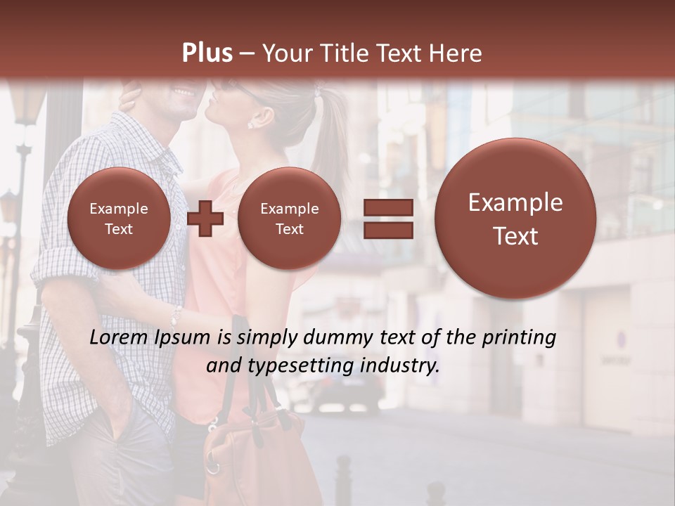 Valentines Love Girlfriend PowerPoint Template