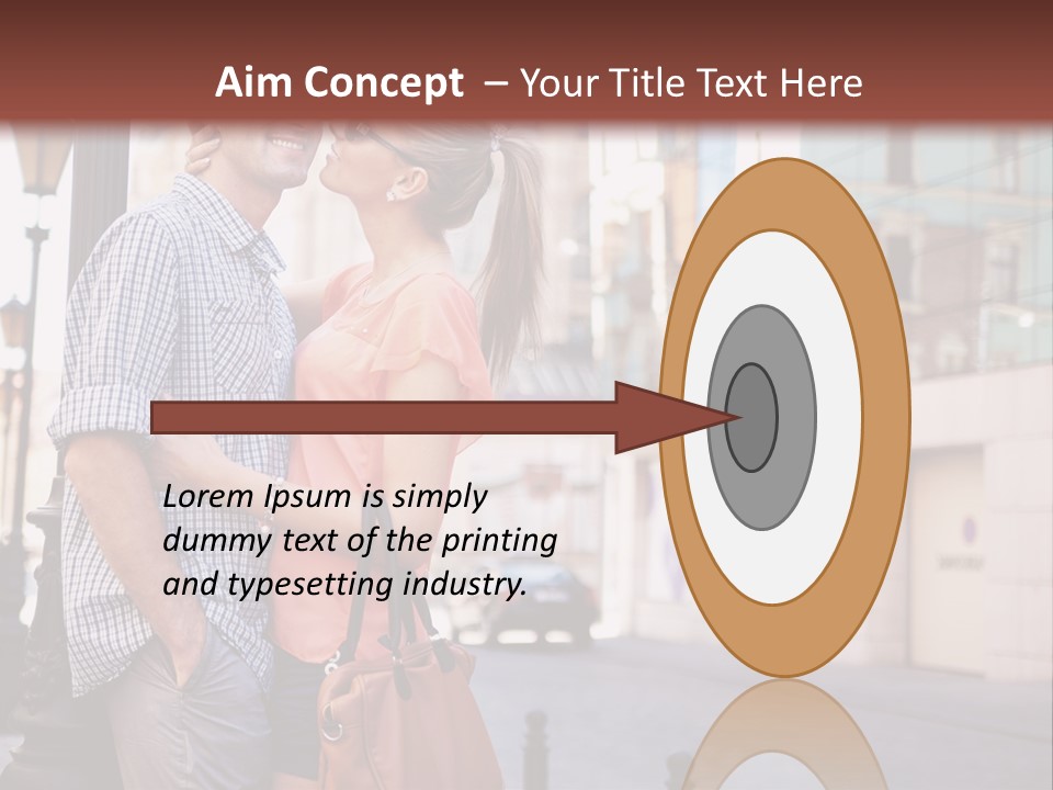 Valentines Love Girlfriend PowerPoint Template