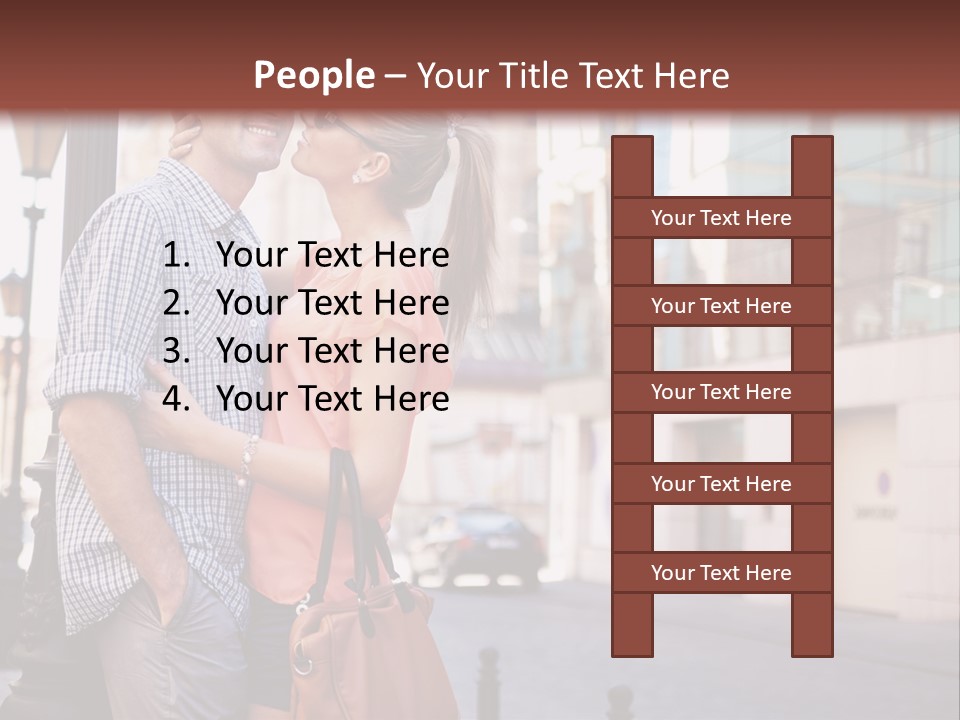 Valentines Love Girlfriend PowerPoint Template